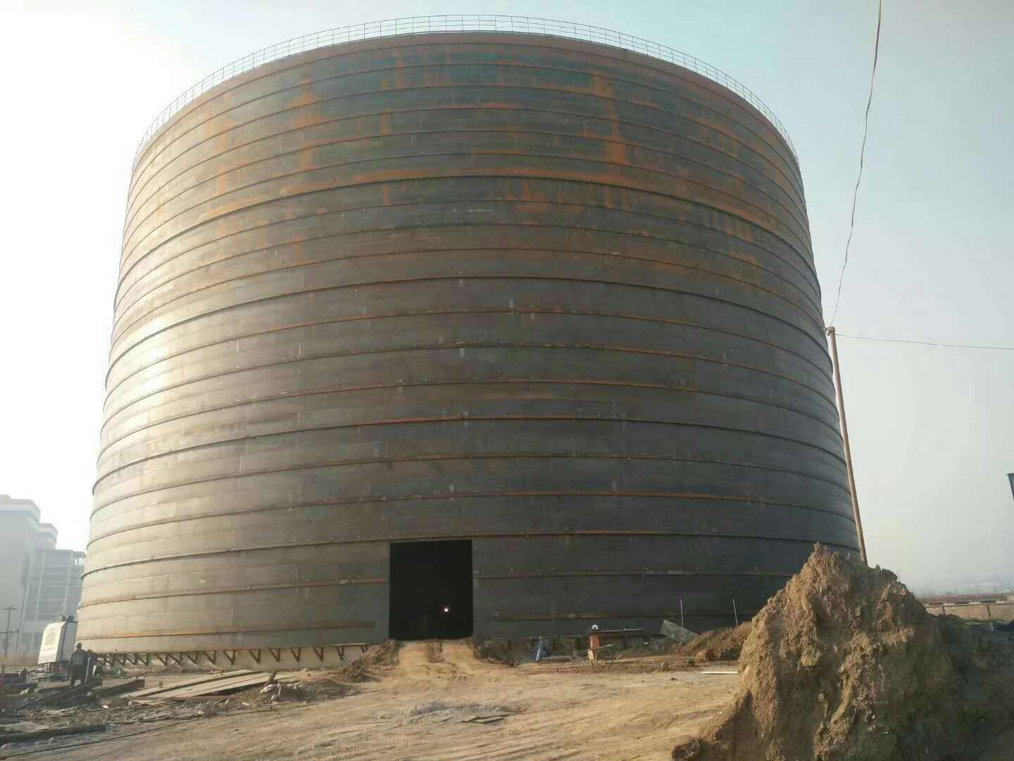 裕安承建大型钢板库的好处及原理