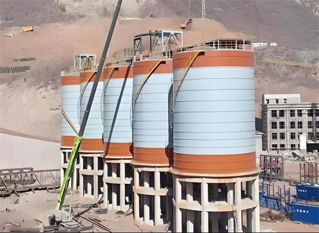 裕安高架钢板仓