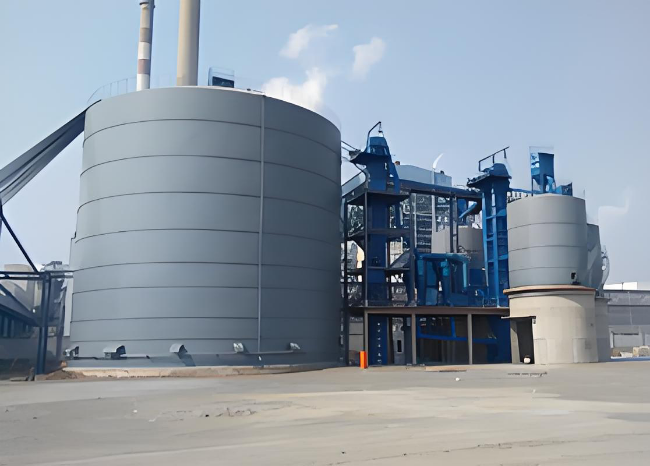 裕安1万吨钢板仓